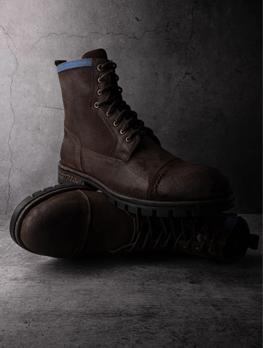 DEBOTA Combat Boots – Vintage Suede Finish | Outdoor Boots